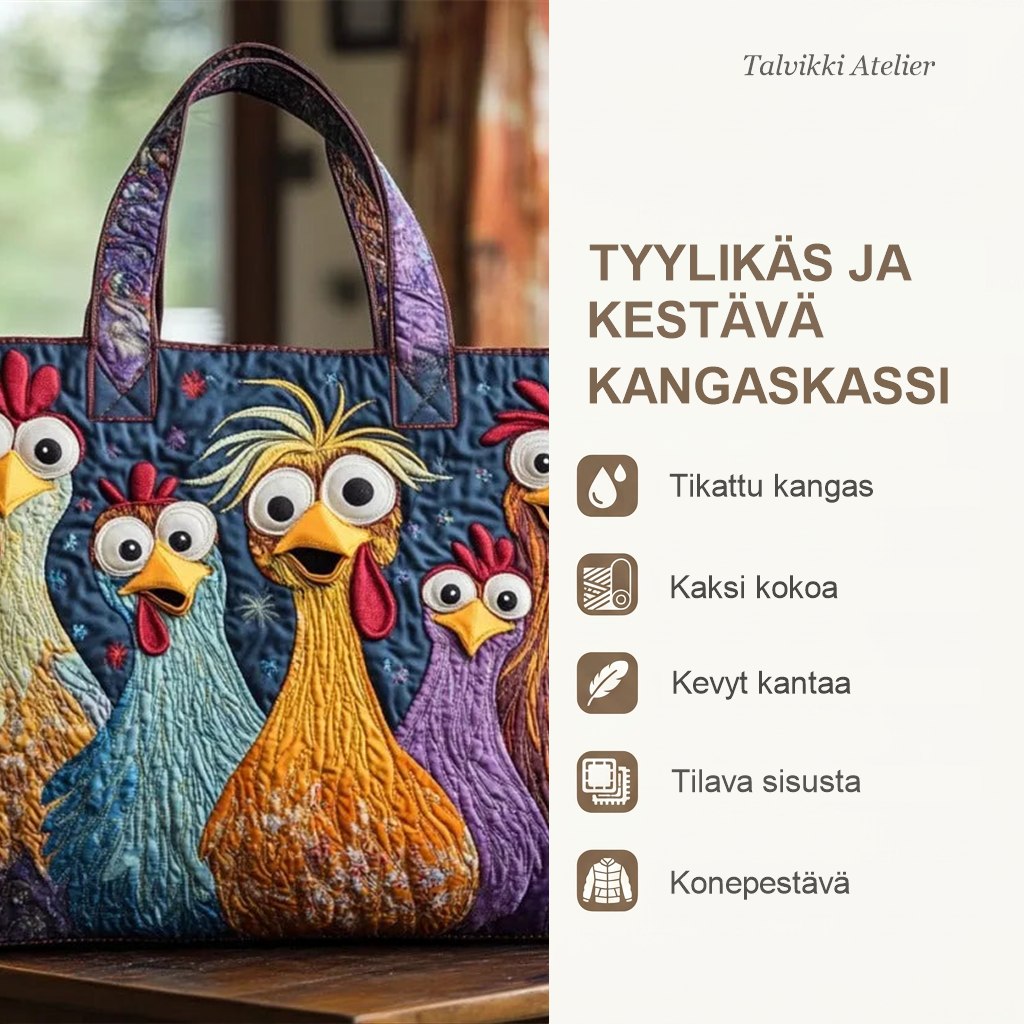 Kangaskassin ominaisuudet