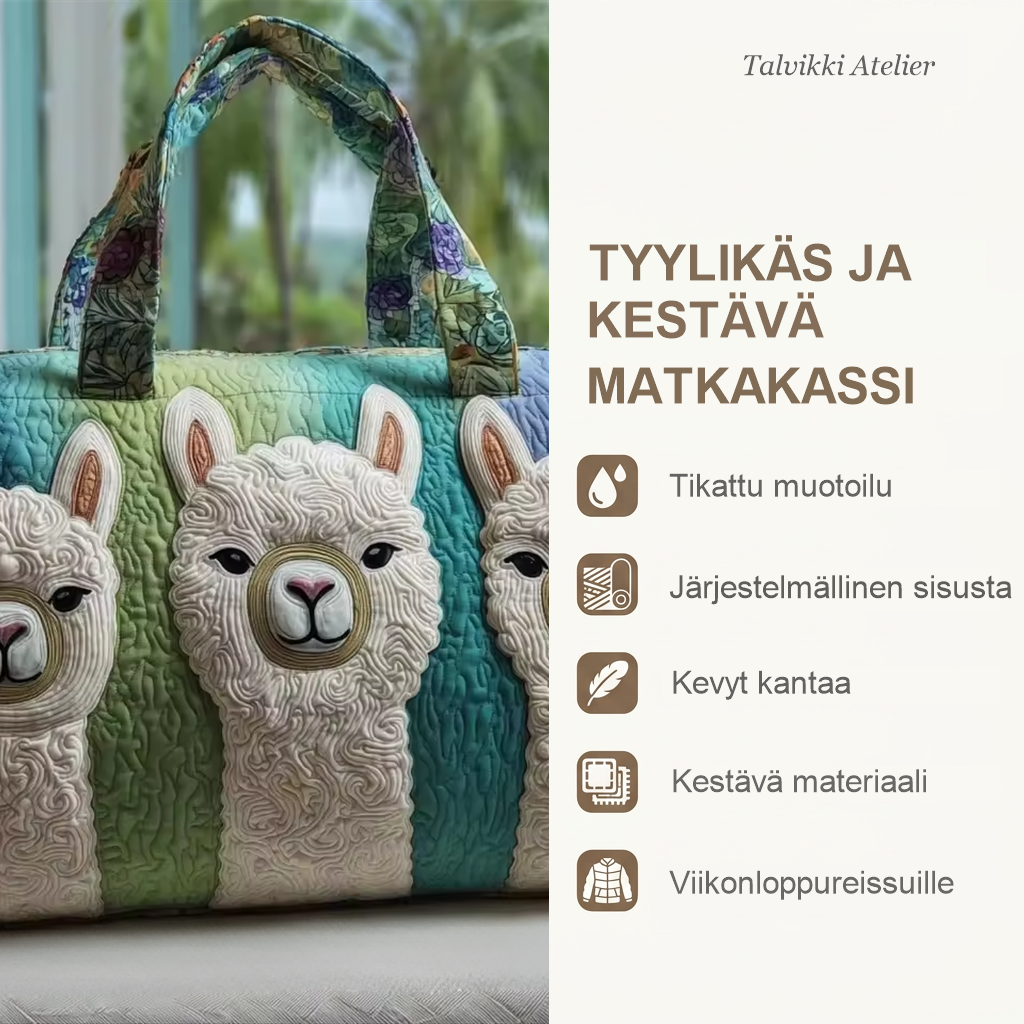 Matkakassin ominaisuudet