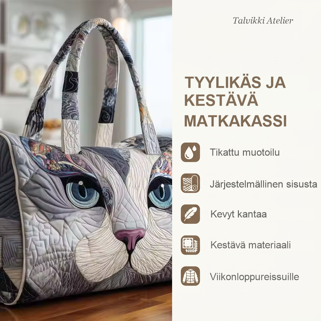 Matkakassin ominaisuudet
