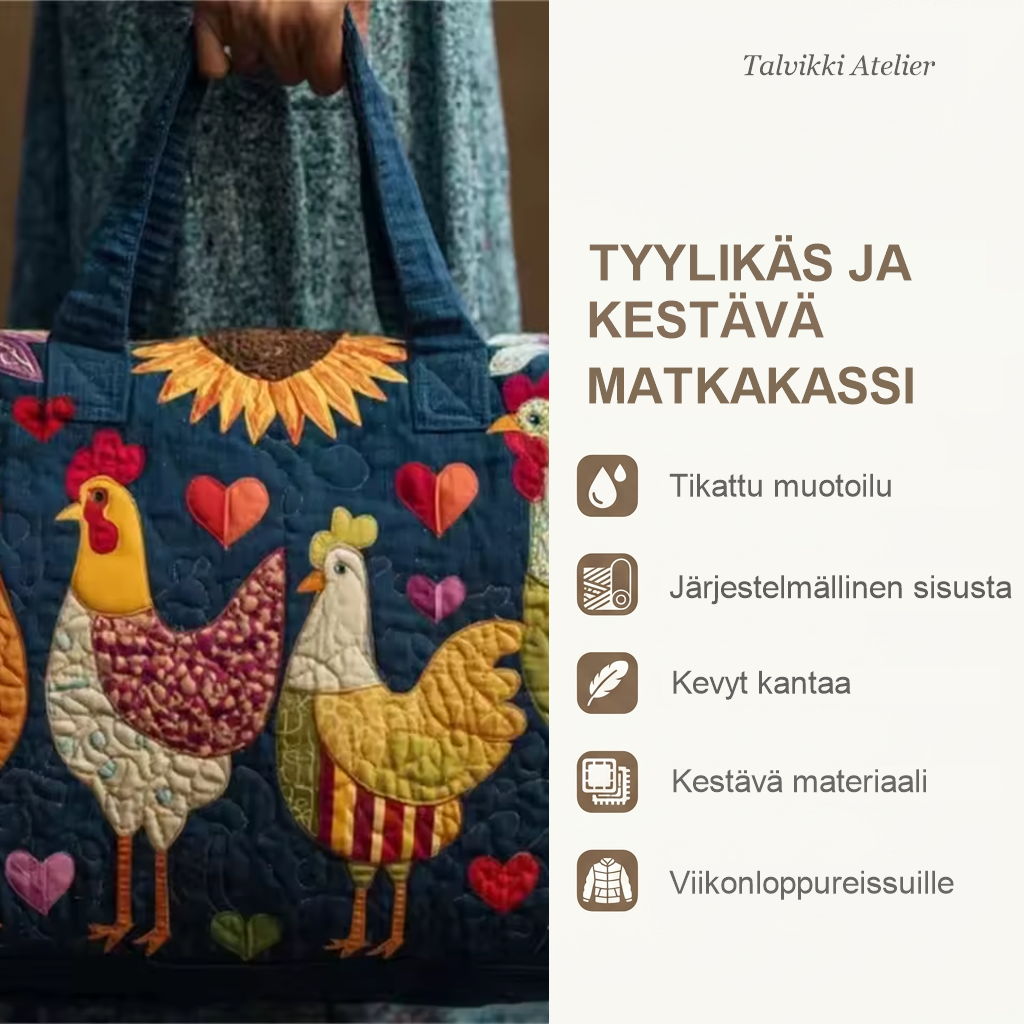 Matkakassin ominaisuudet