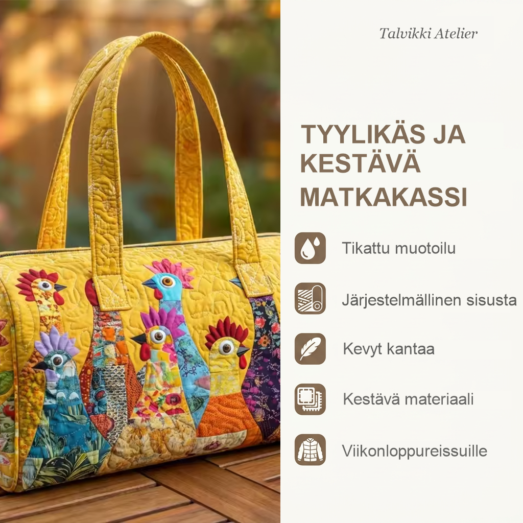 Matkakassin ominaisuudet