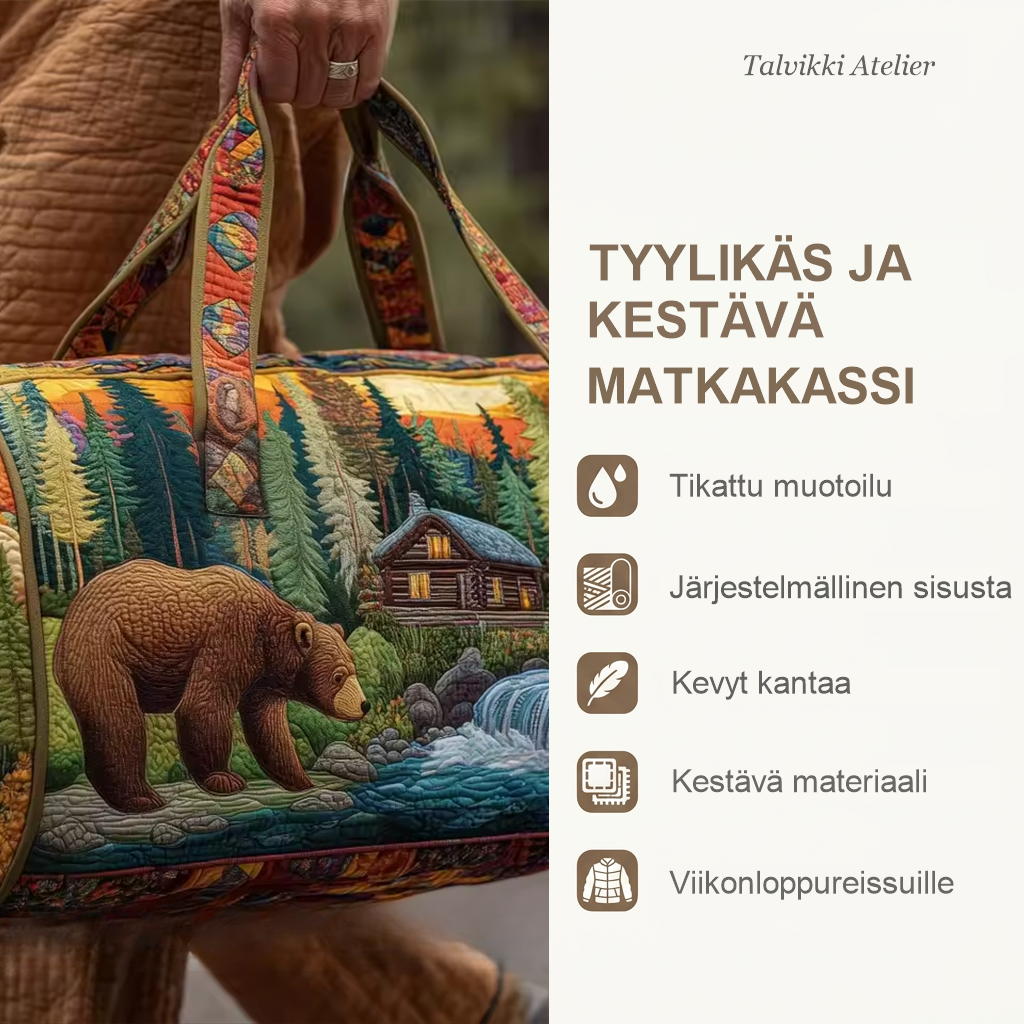 Matkakassin ominaisuudet
