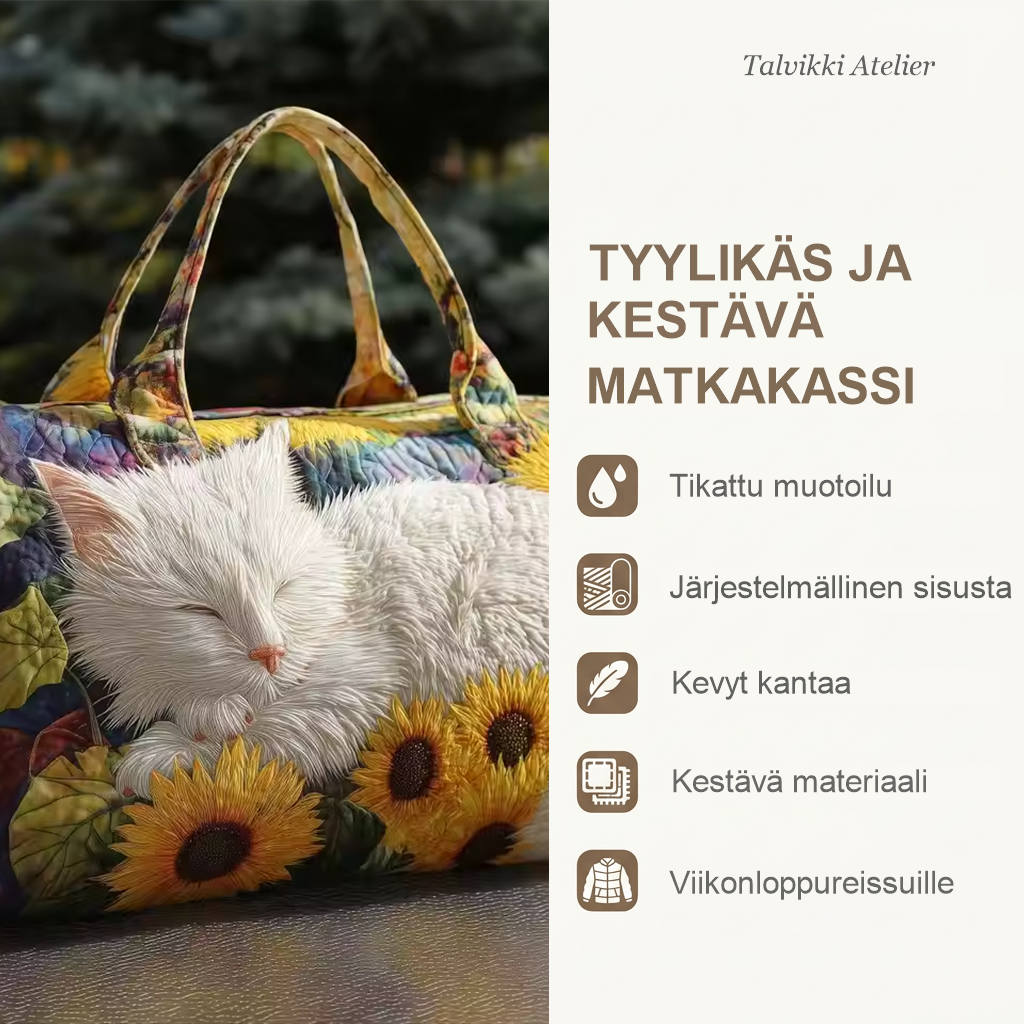 Matkakassin ominaisuudet