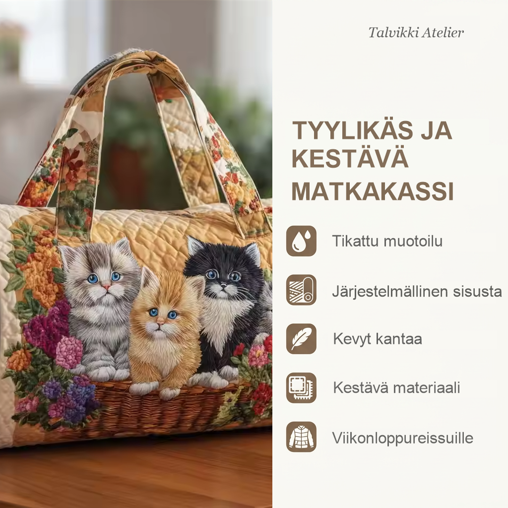 Matkakassin ominaisuudet