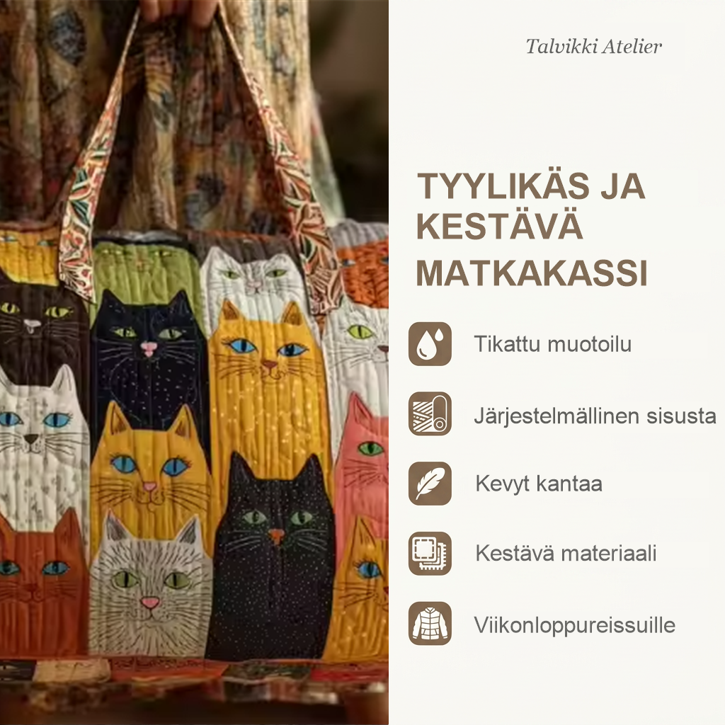 Matkakassin ominaisuudet