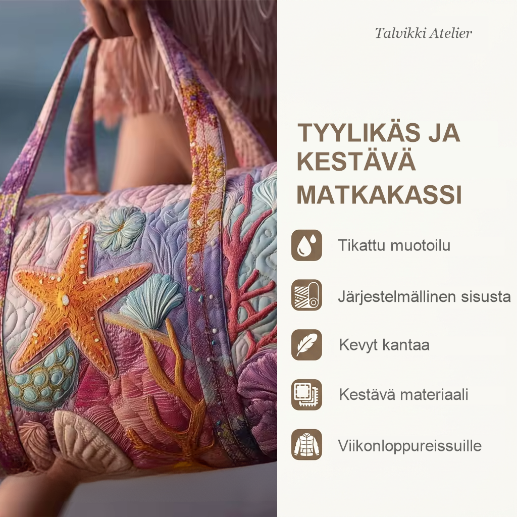 Matkakassin ominaisuudet