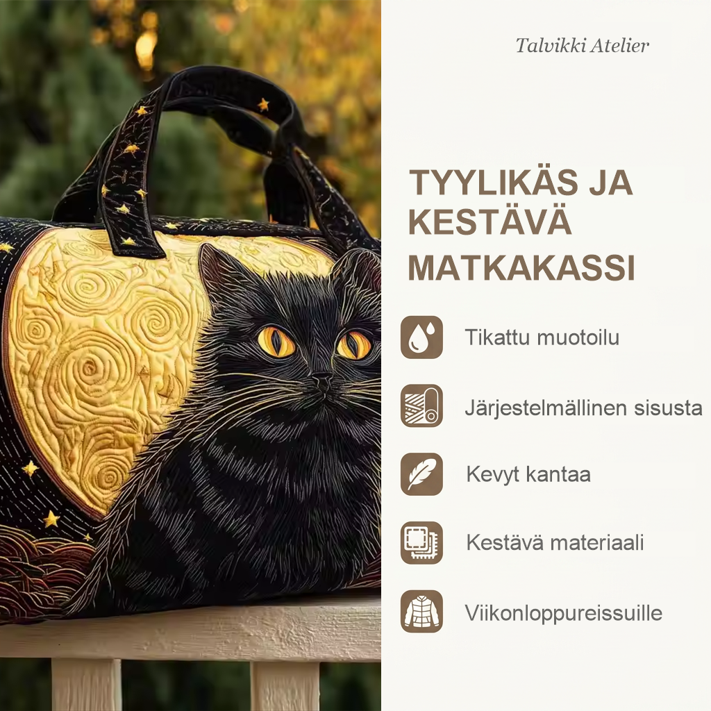 Matkakassin ominaisuudet