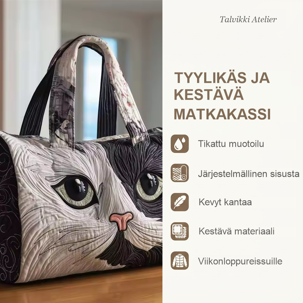 Matkakassin ominaisuudet
