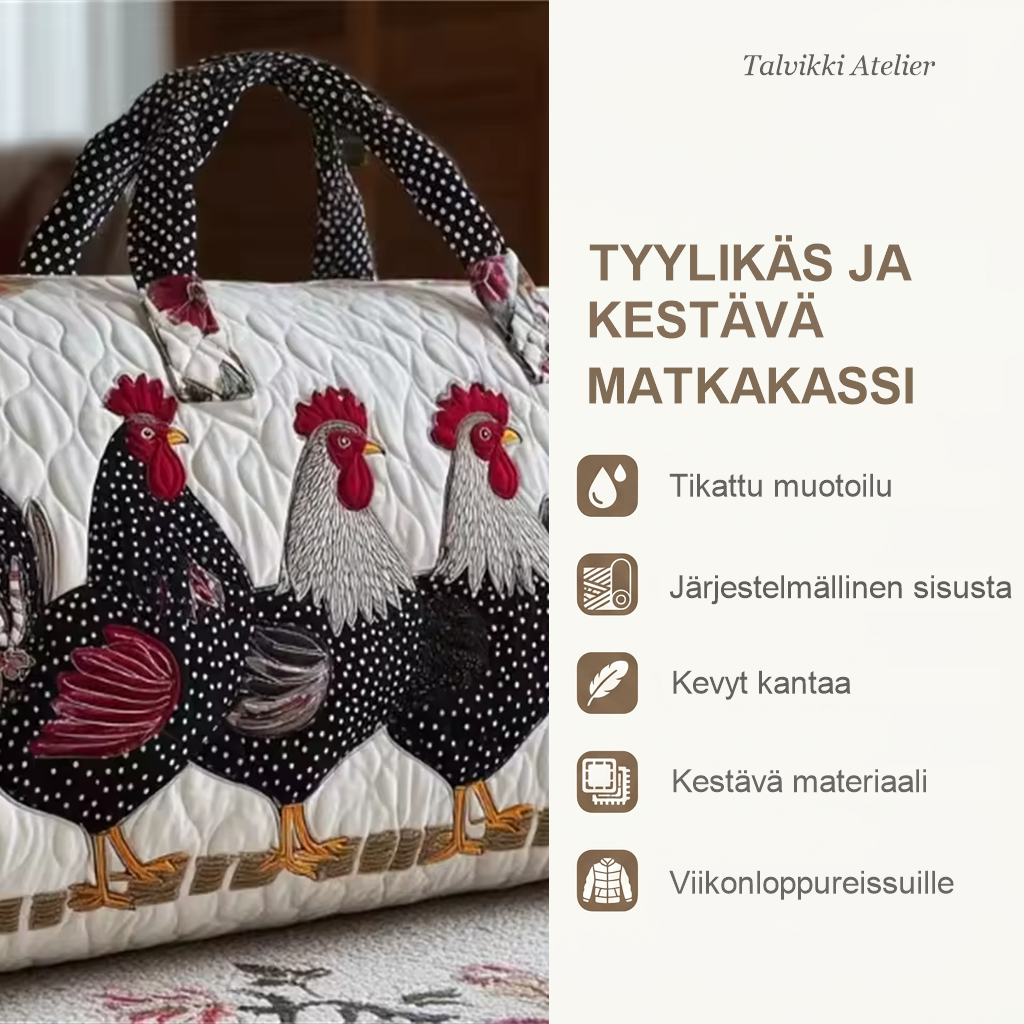 Matkakassin ominaisuudet