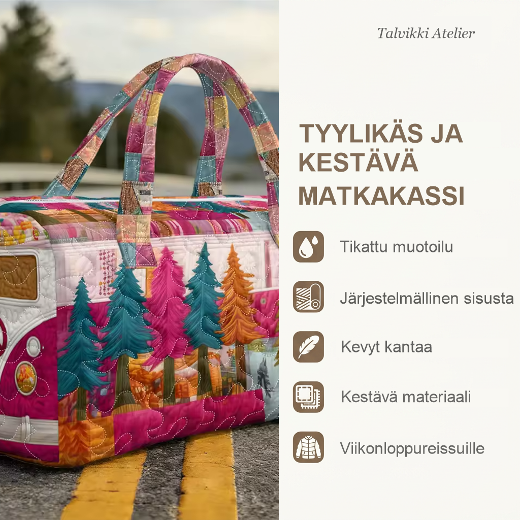 Matkakassin ominaisuudet