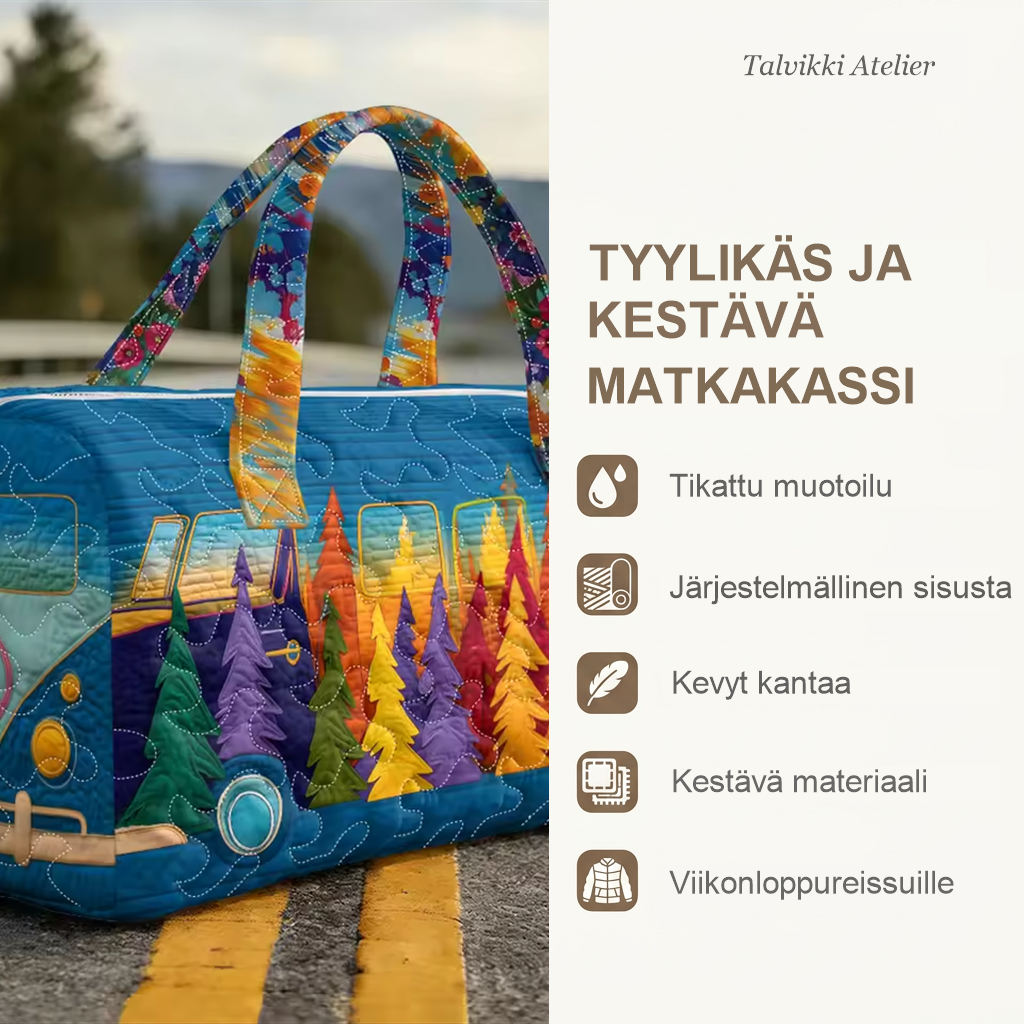 Matkakassin ominaisuudet