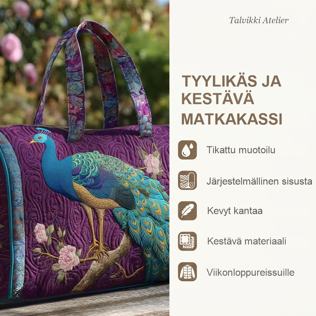 Matkakassin ominaisuudet