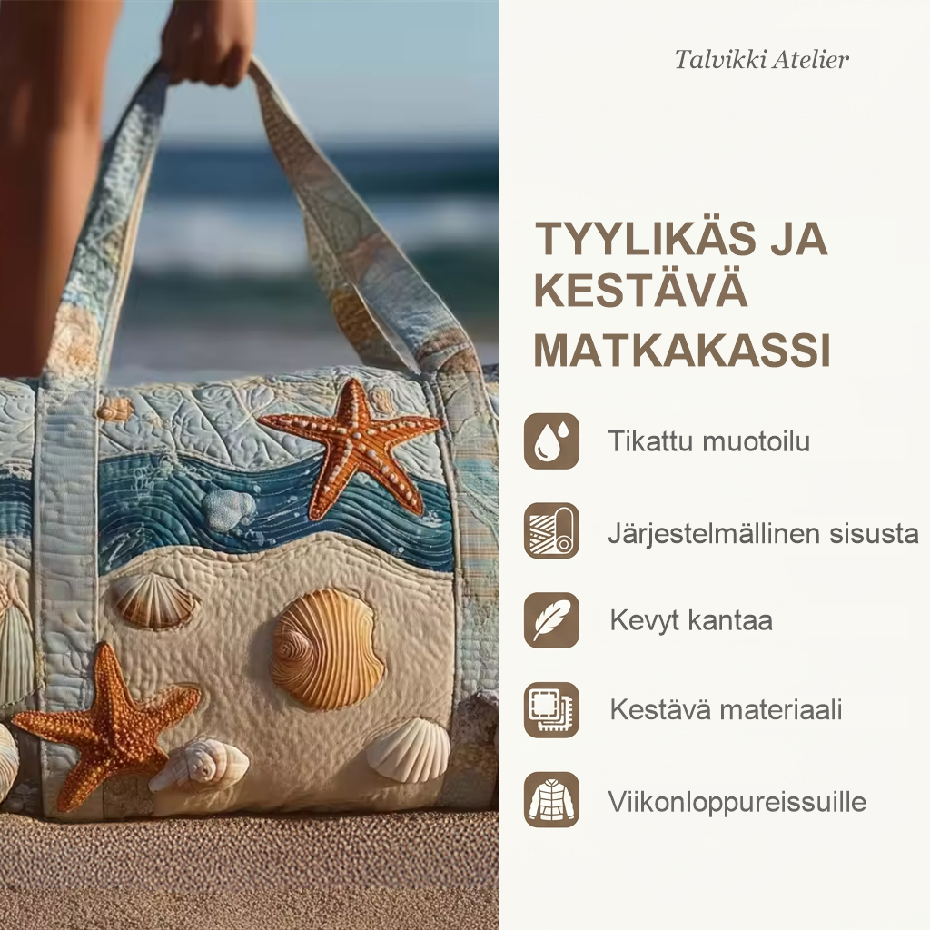 Matkakassin ominaisuudet