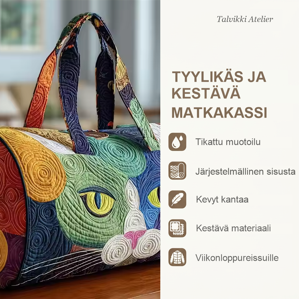 Matkakassin ominaisuudet