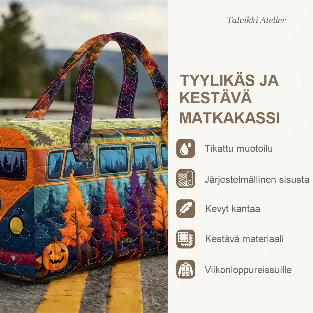 Matkakassin ominaisuudet