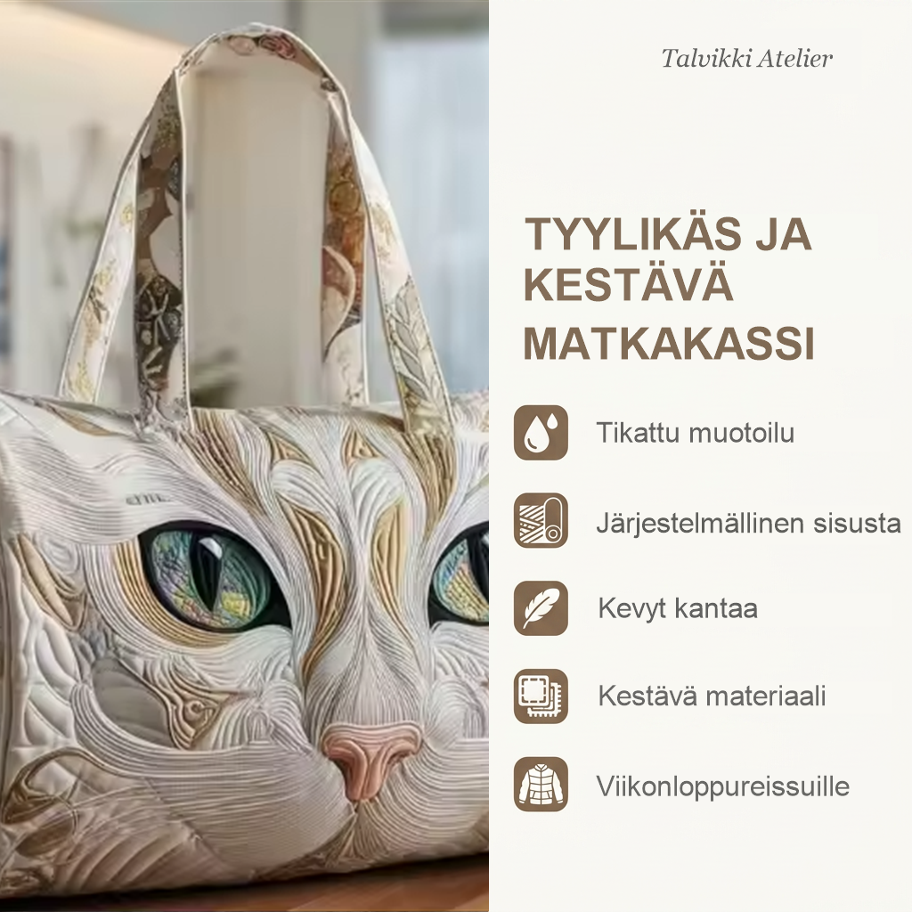 Matkakassin ominaisuudet