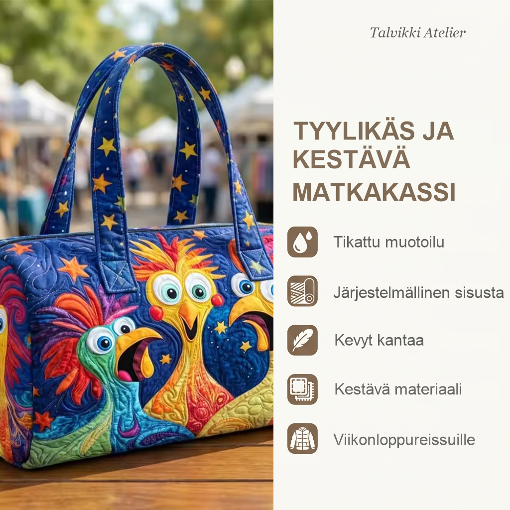 Matkakassin ominaisuudet