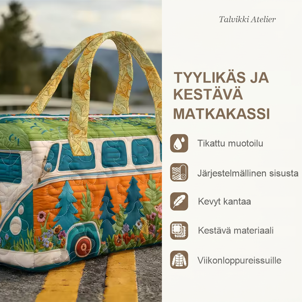 Matkakassin ominaisuudet
