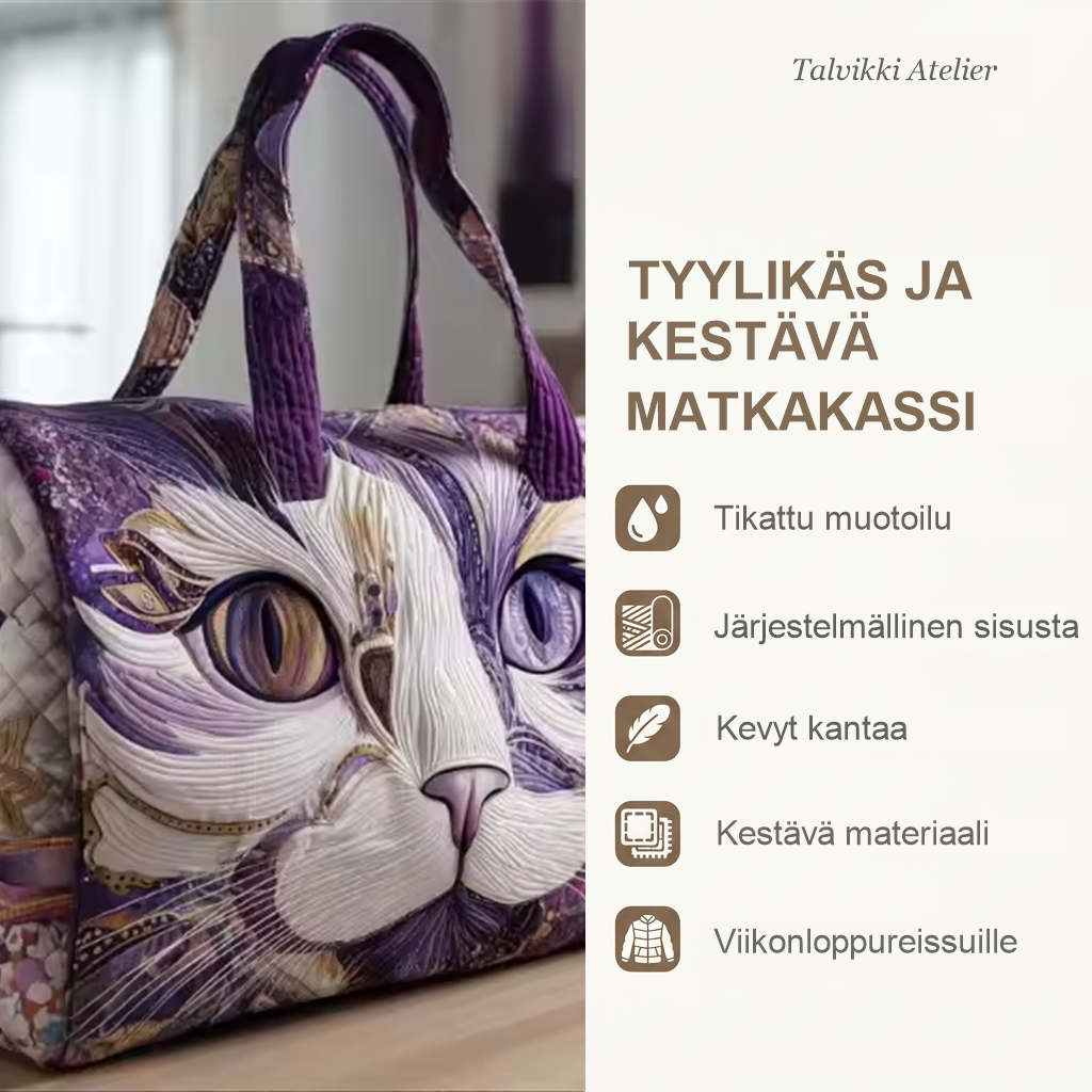 Matkakassin ominaisuudet
