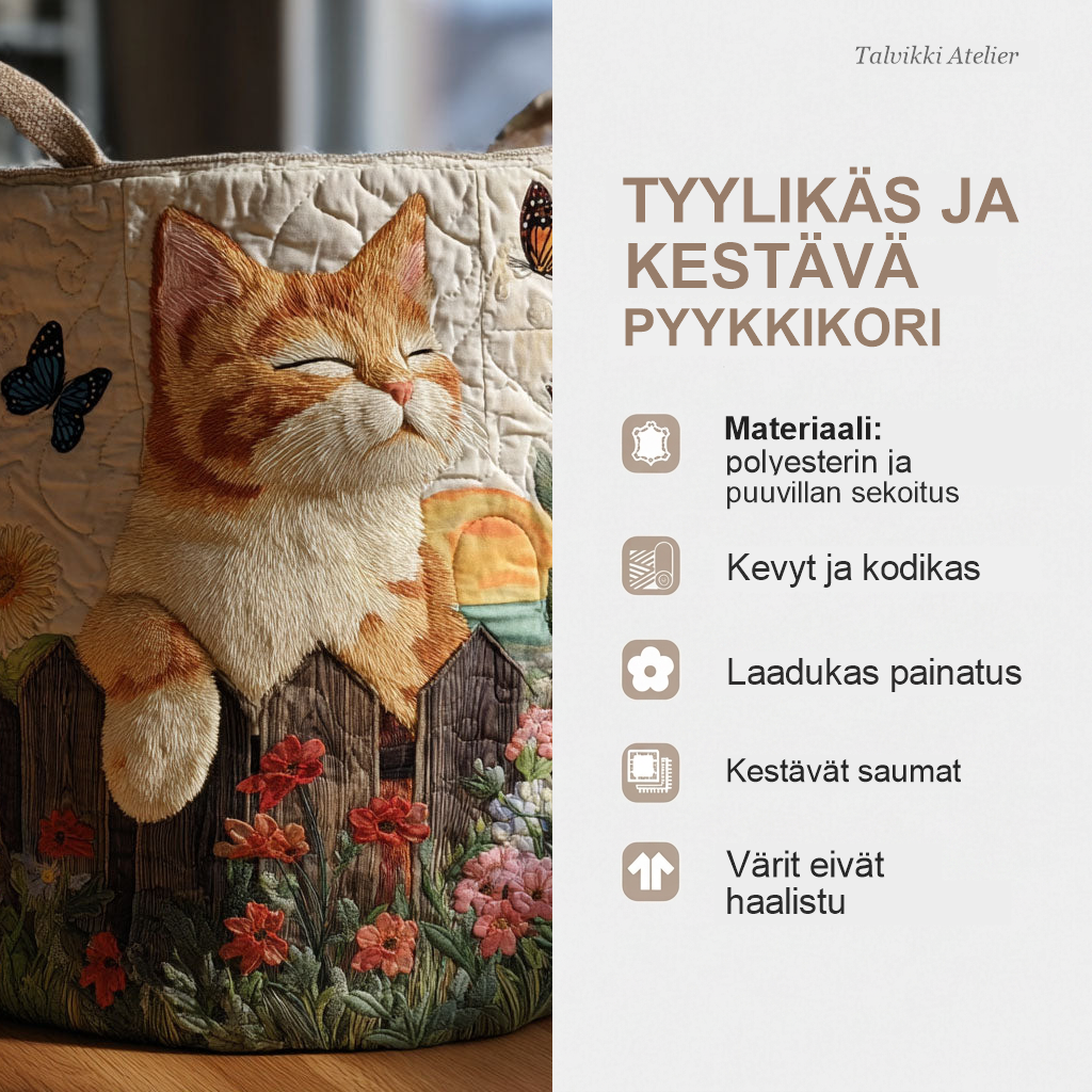 Pyykkikorin ominaisuudet