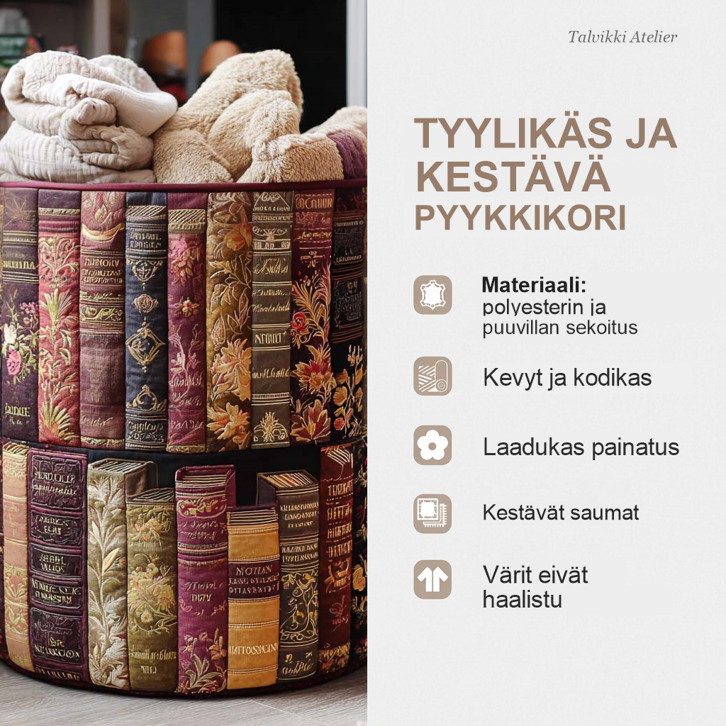 Pyykkikorin ominaisuudet