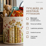 Pyykkikorin ominaisuudet