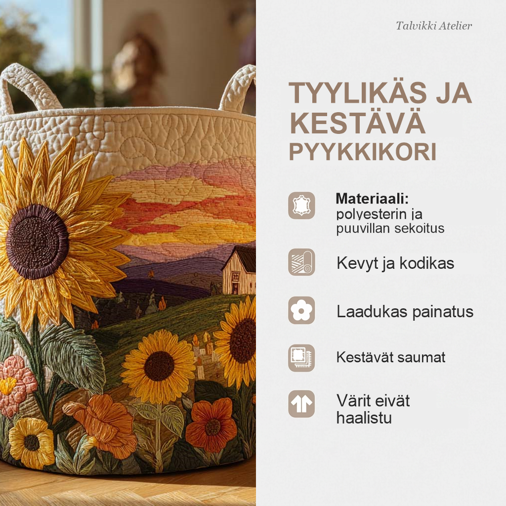 Pyykkikorin ominaisuudet