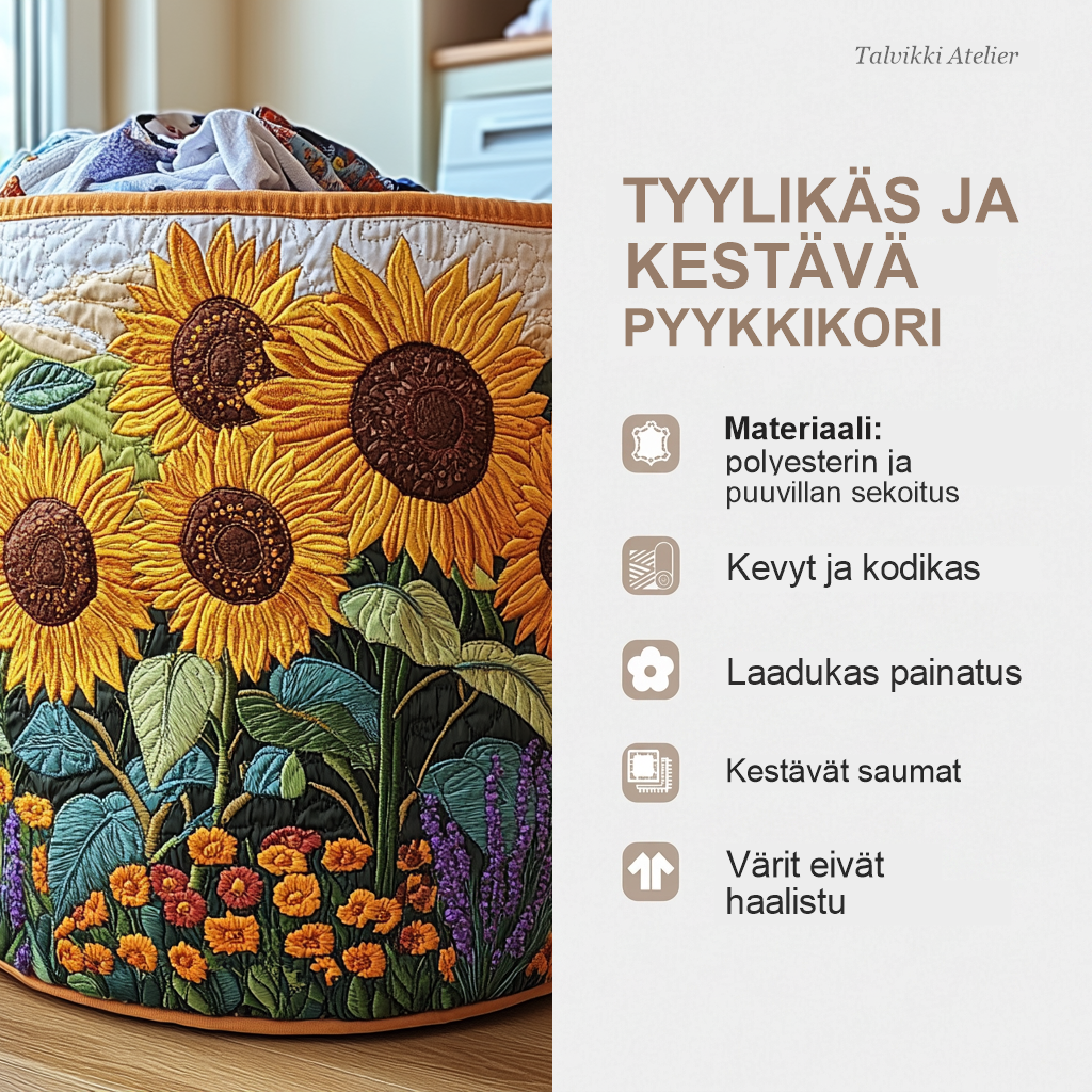 Pyykkikorin ominaisuudet