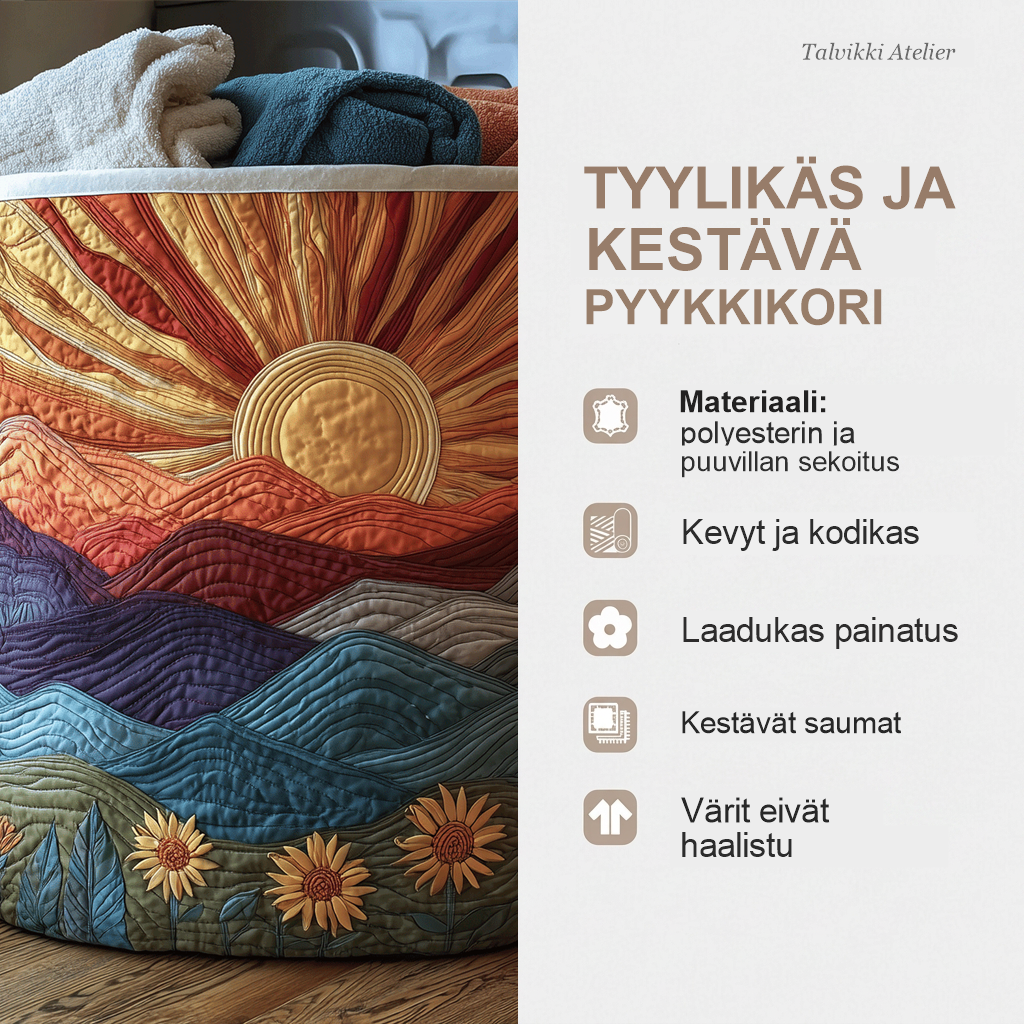 Pyykkikorin ominaisuudet