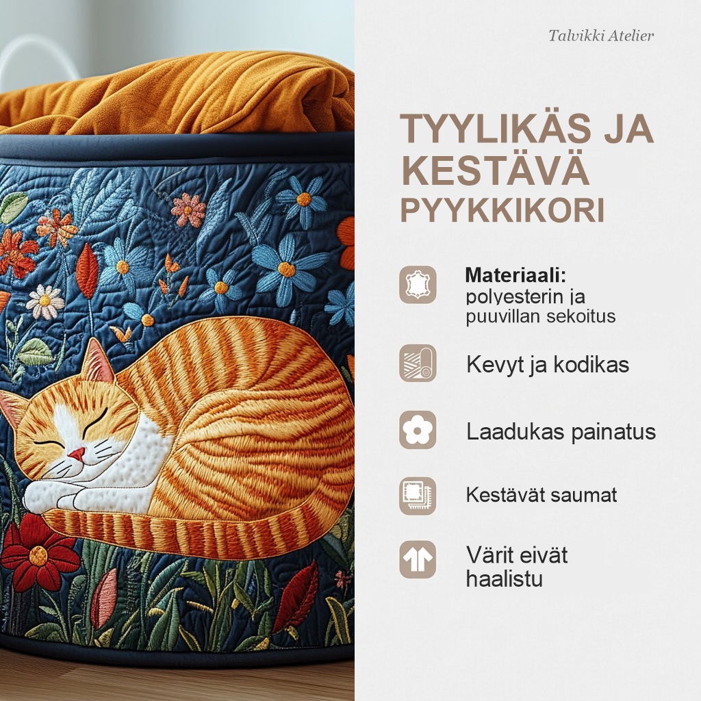 Pyykkikorin ominaisuudet