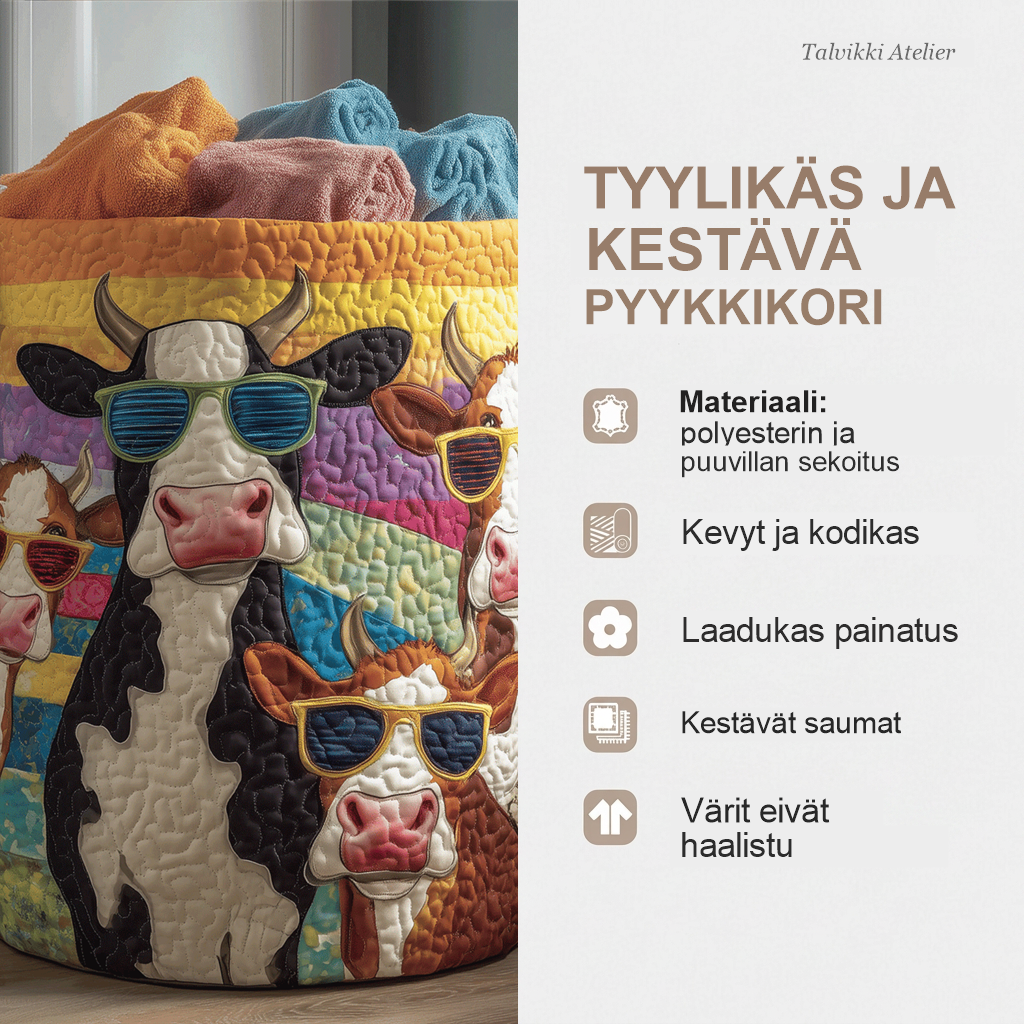 Pyykkikorin ominaisuudet