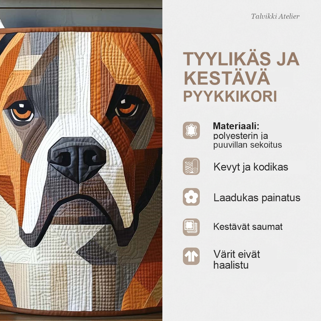 Pyykkikorin ominaisuudet