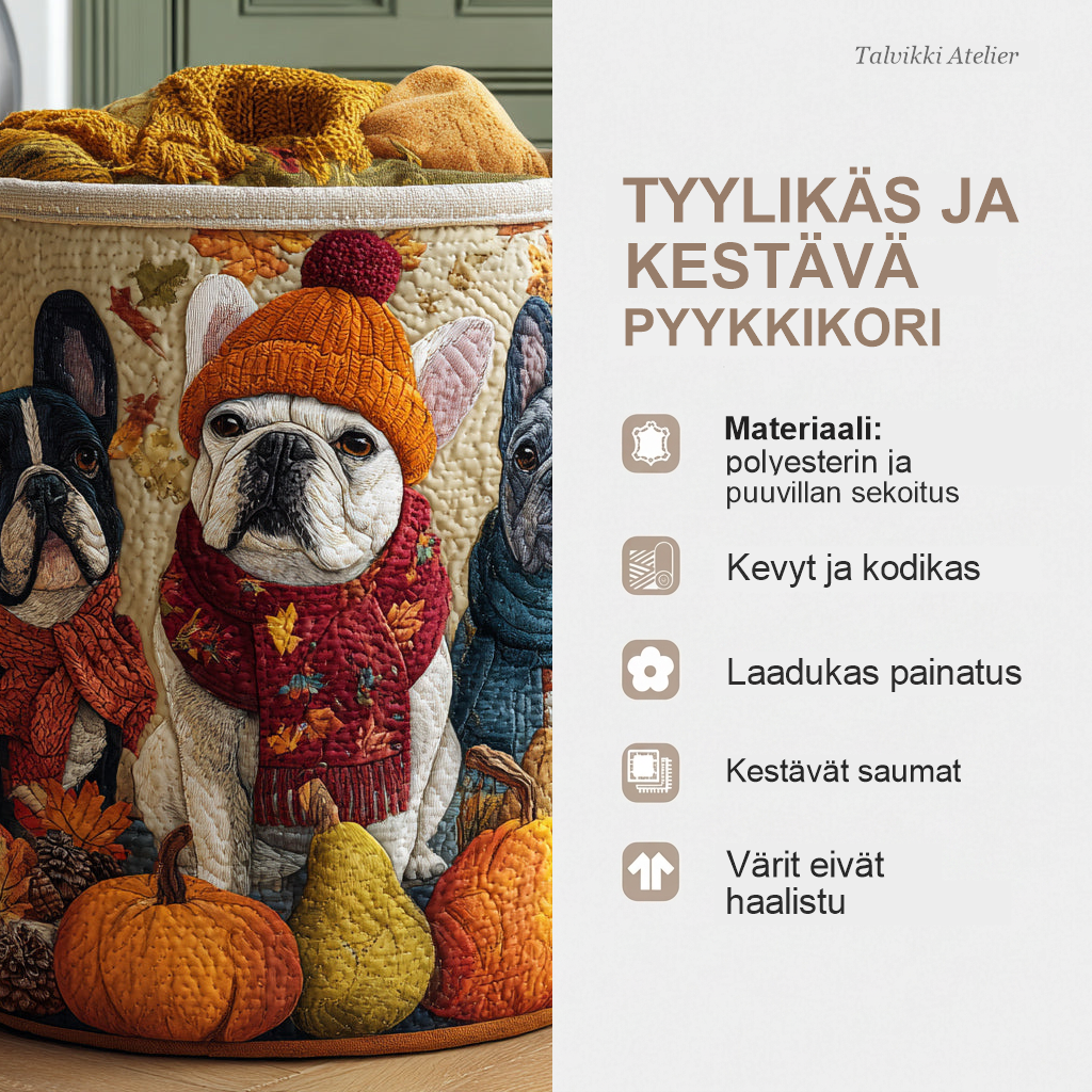 Pyykkikorin ominaisuudet