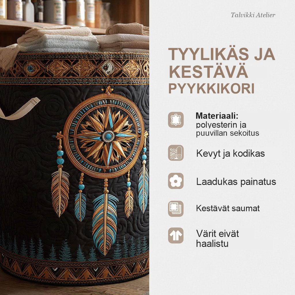 Pyykkikorin ominaisuudet