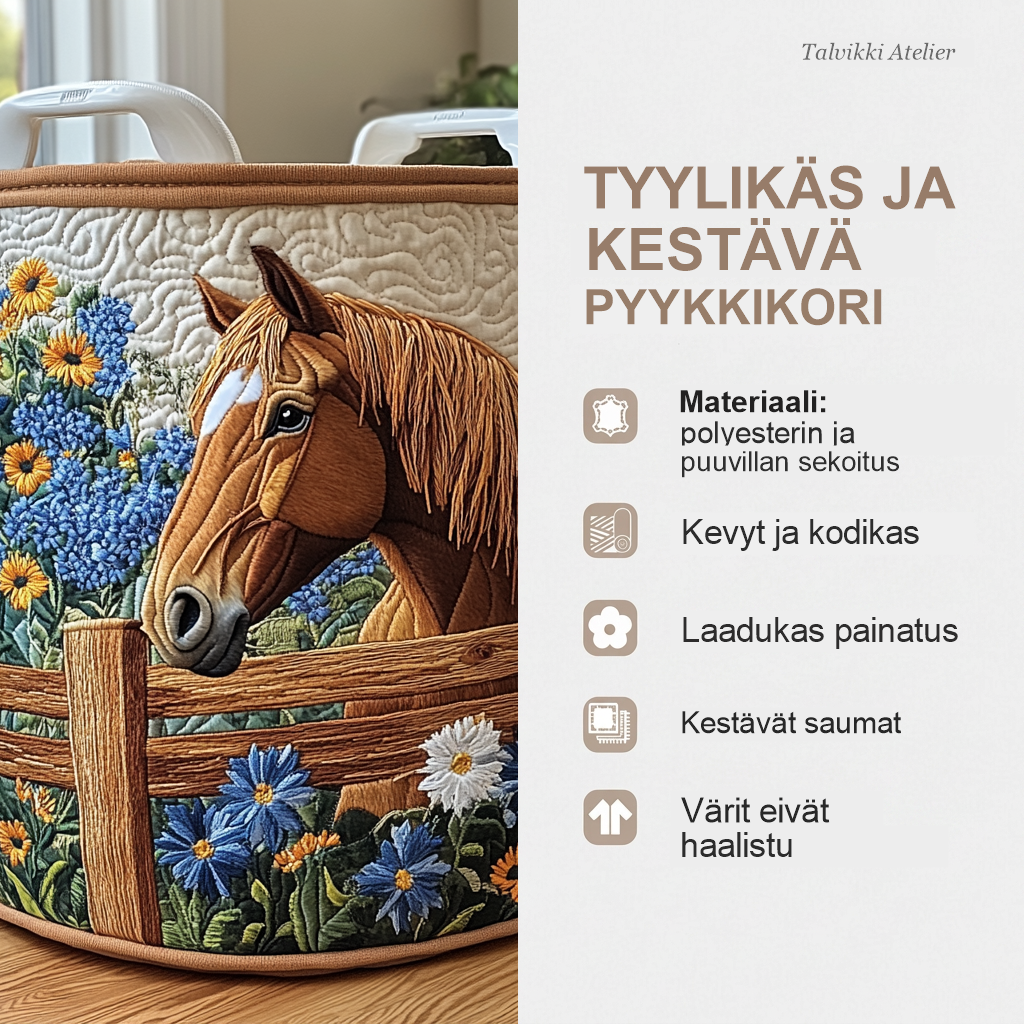 Pyykkikorin ominaisuudet