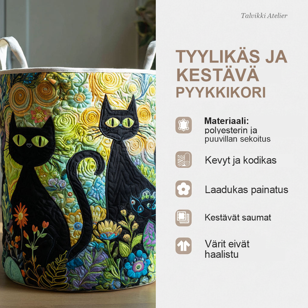 Pyykkikorin ominaisuudet