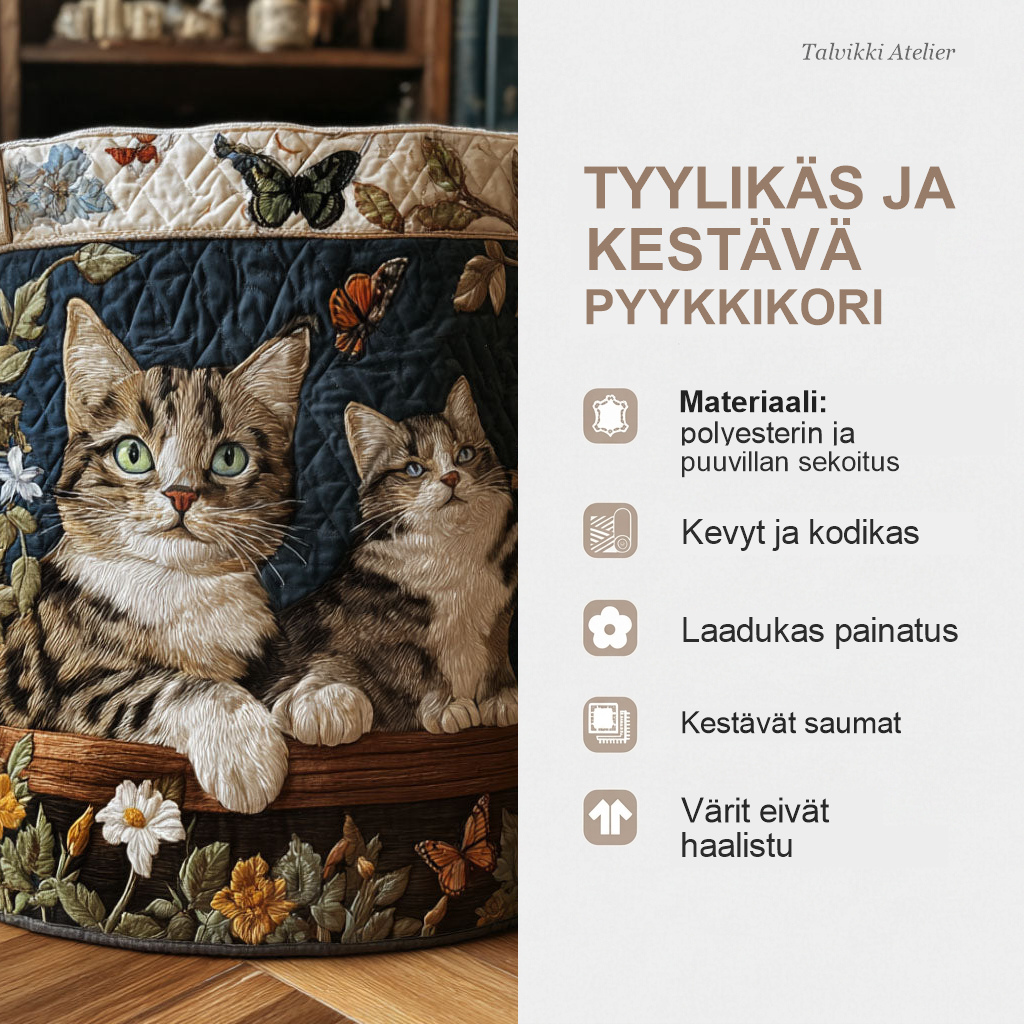 Pyykkikorin ominaisuudet