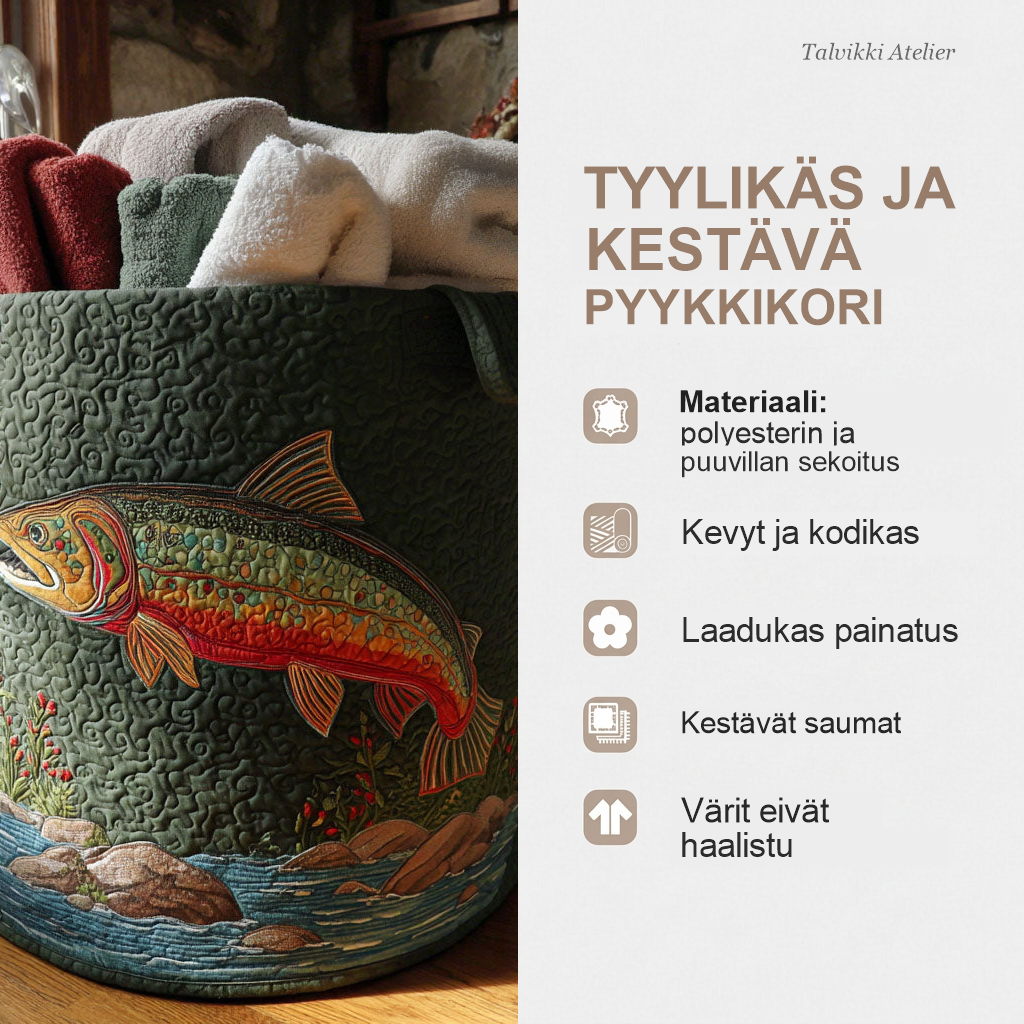 Pyykkikorin ominaisuudet