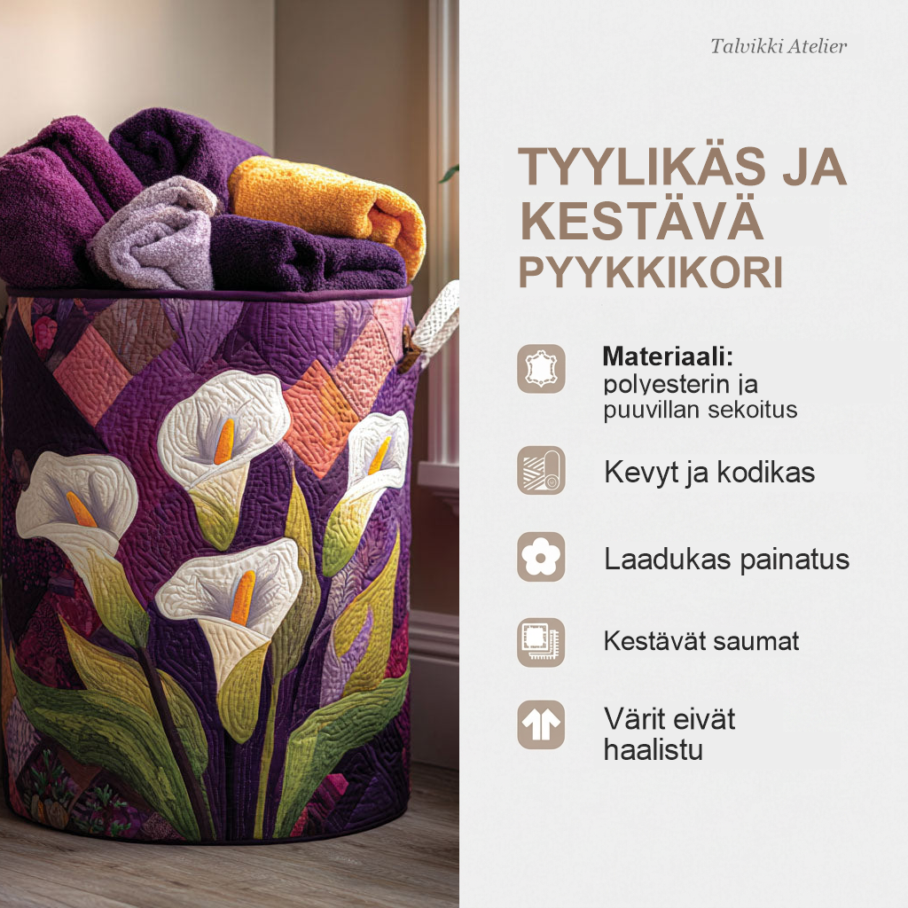 Pyykkikorin ominaisuudet