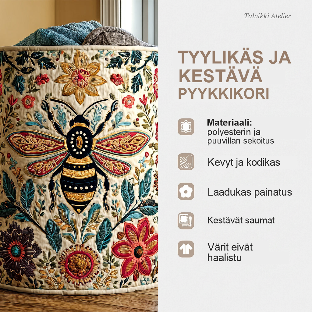 Pyykkikorin ominaisuudet