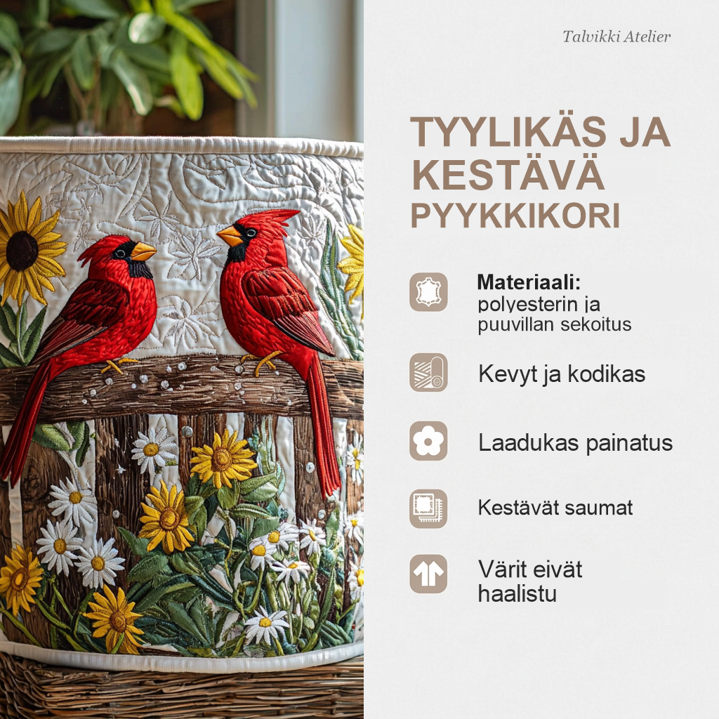 Pyykkikorin ominaisuudet