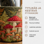 Pyykkikorin ominaisuudet
