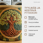 Pyykkikorin ominaisuudet