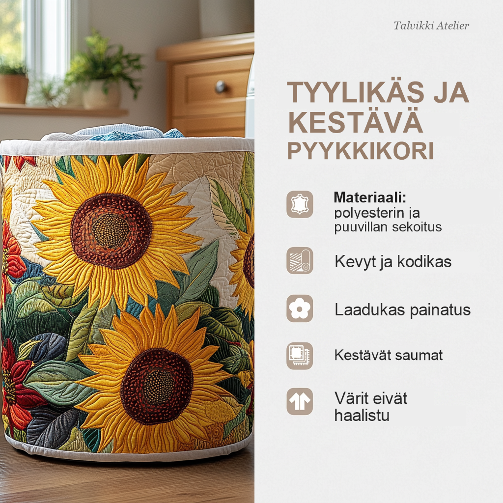 Pyykkikorin ominaisuudet
