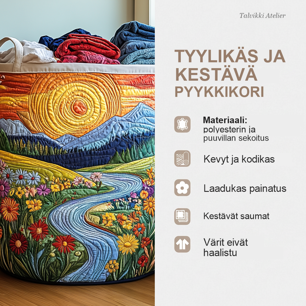 Pyykkikorin ominaisuudet