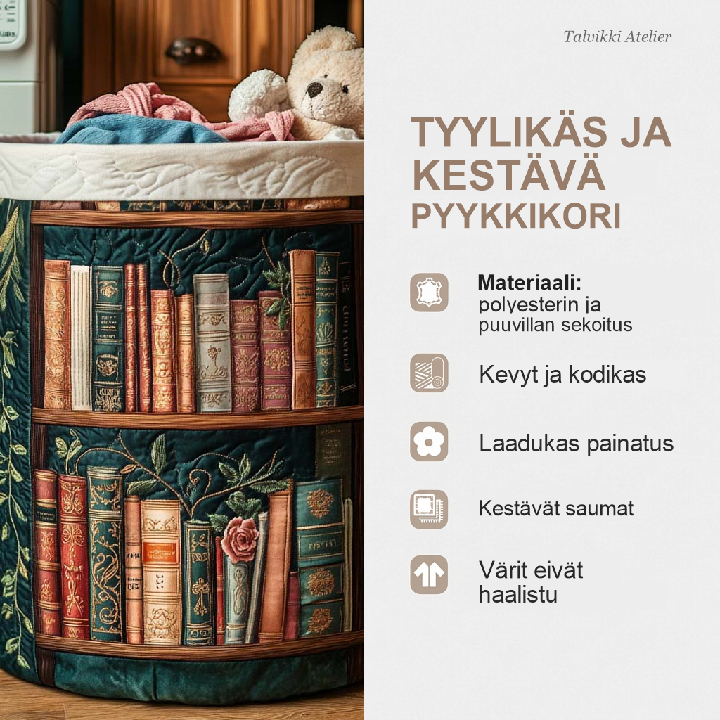 Pyykkikorin ominaisuudet