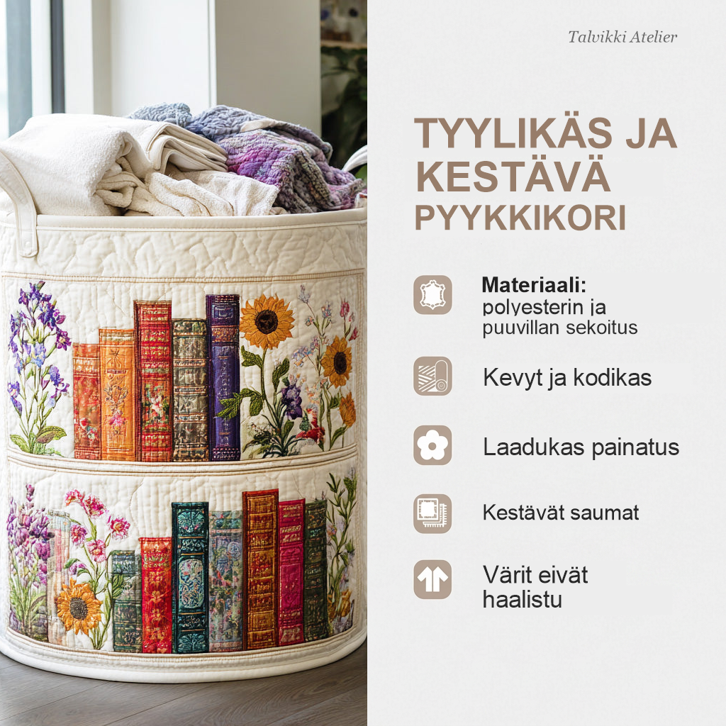 Pyykkikorin ominaisuudet
