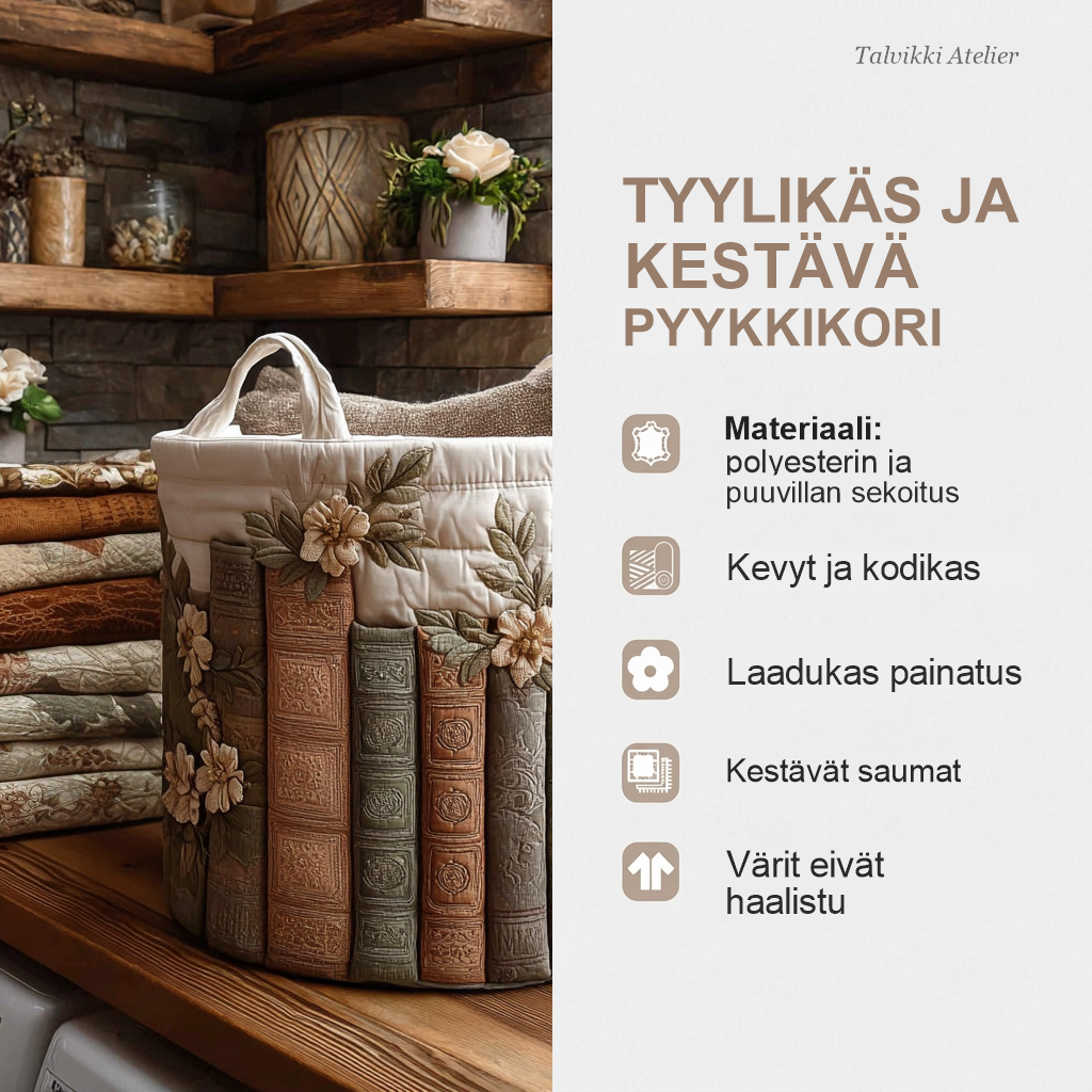 Pyykkikorin ominaisuudet