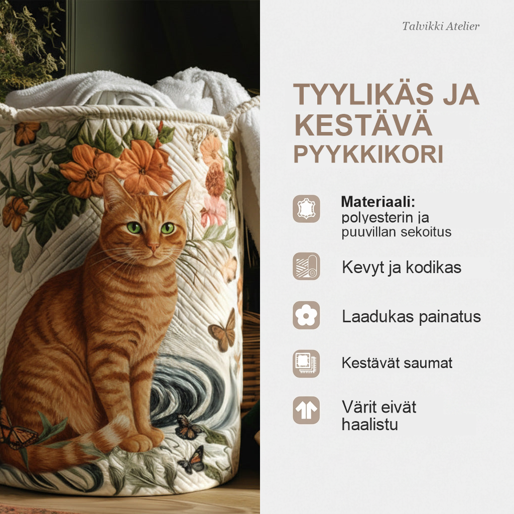 Pyykkikorin ominaisuudet