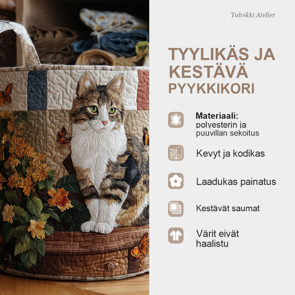 Pyykkikorin ominaisuudet